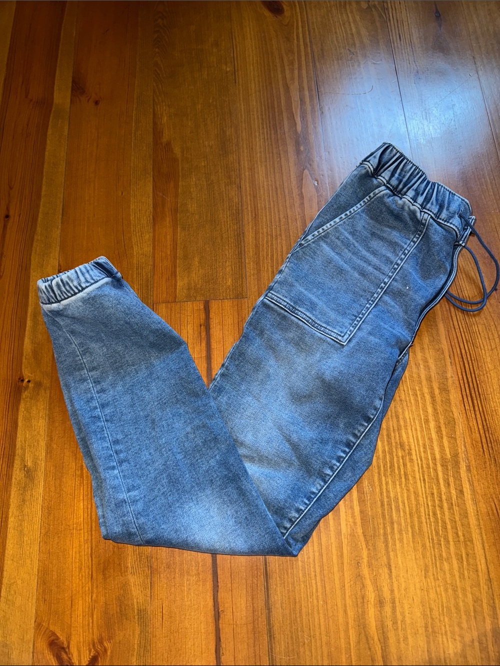 American Eagle Women’s Blue Denim Jogger Jeans